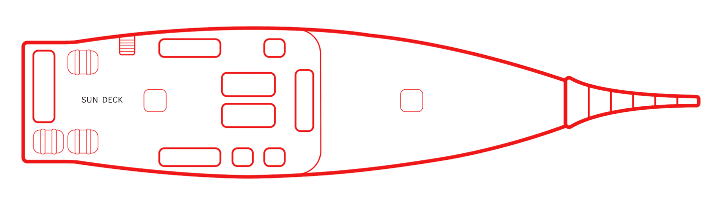 Roof Top La Galigo Liveaboard Boat Layout
