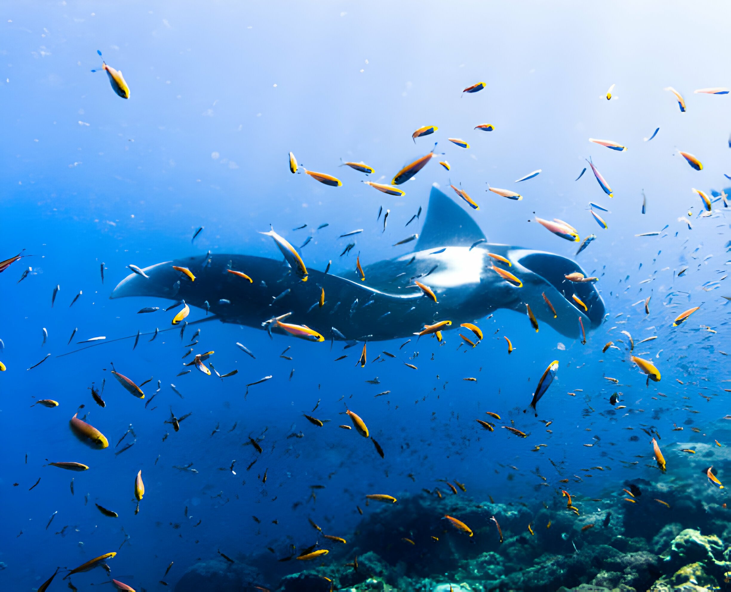 What is Manta Cleaning Station - La Galigo Liveaboard