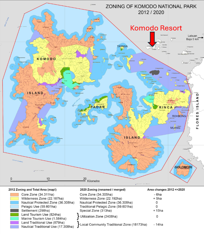 Are The Komodo Islands Worth It? 1 komodo national park map