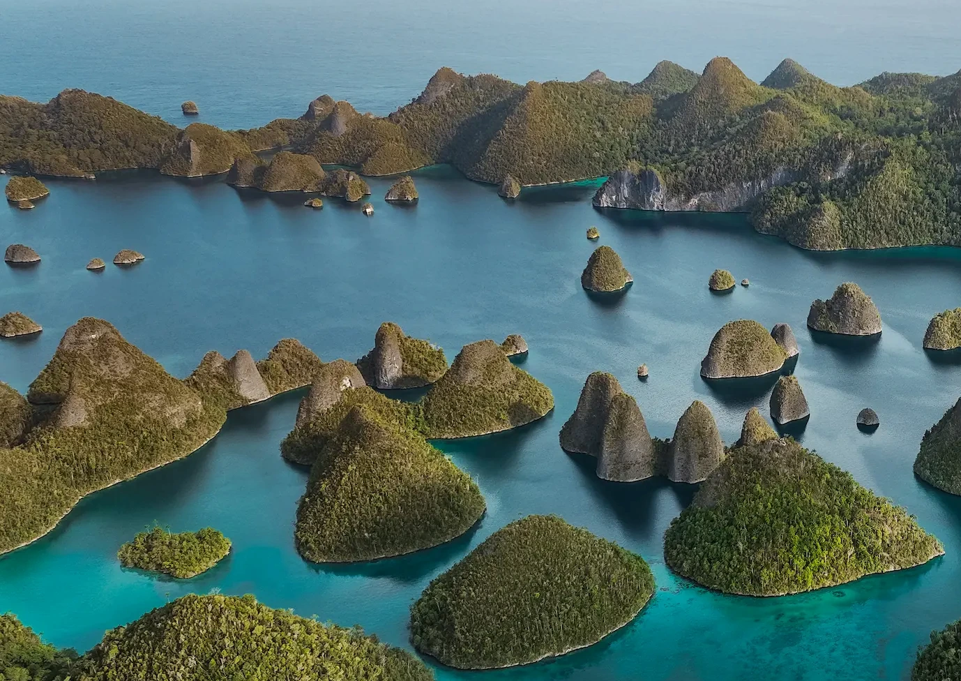 triton bay in raja ampat as our destination for private charter