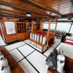 Diving deck of Raja Ampat Liveaboard