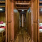 Raja Ampat liveaboard's lower deck