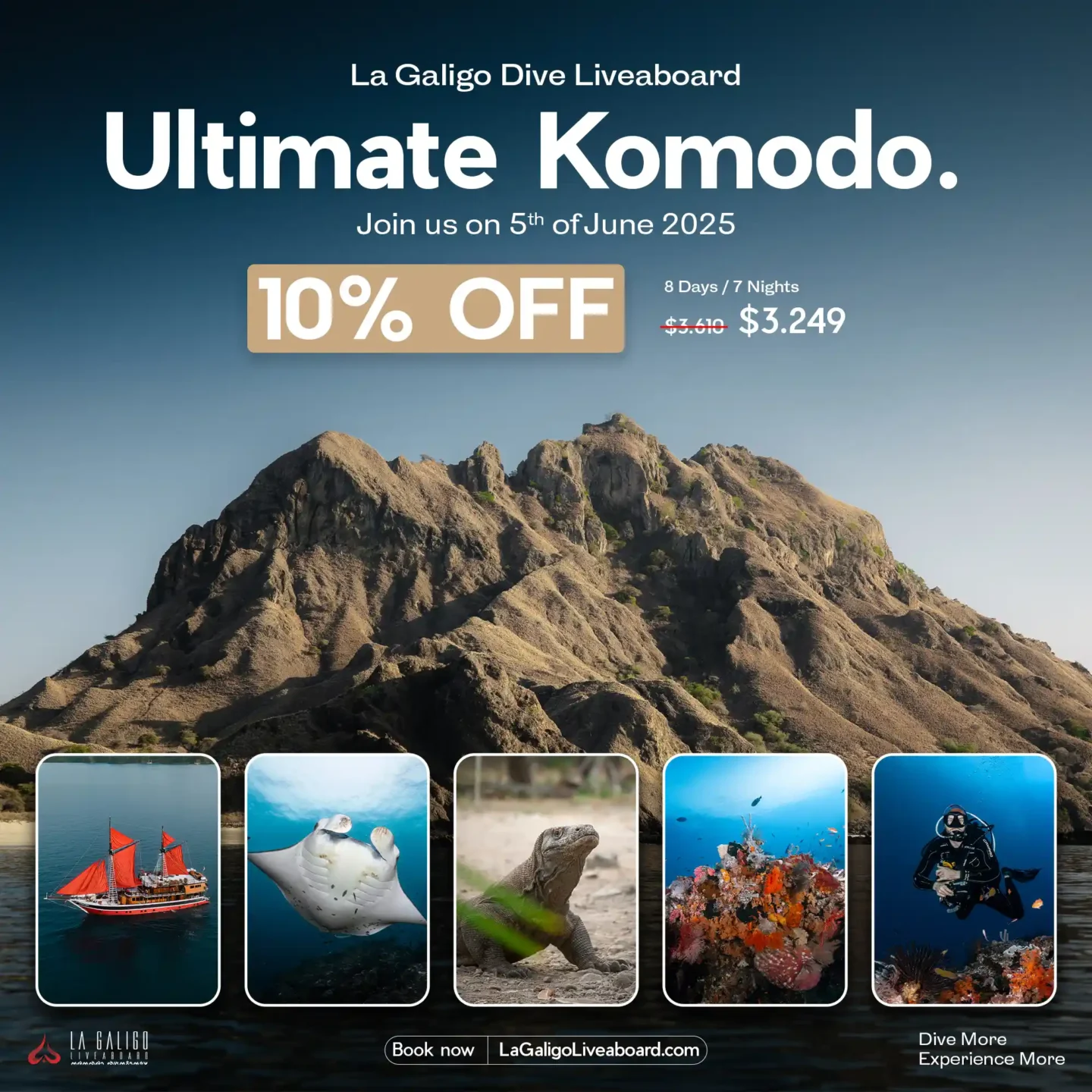 Ultimate Komodo 10% discounts